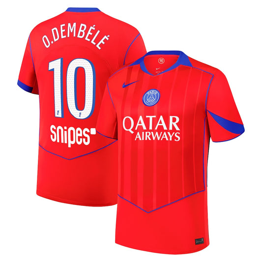 Maillot Third Match PSG Nike Dri-FIT ADV 25/26 avec flocage O. Dembélé 10