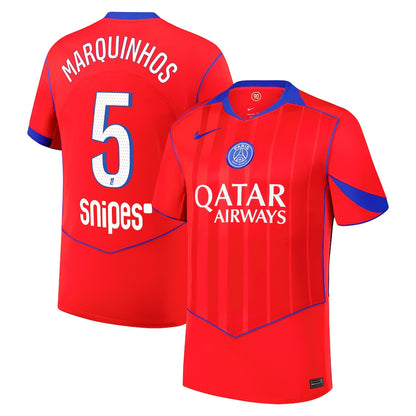 Maillot Third Stadium PSG Nike 25/26 avec flocage Marquinhos 5