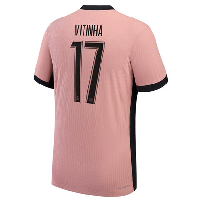 Maillot Third Match PSG Jordan Dri-FIT ADV 24/25 - Flocage Coupe Vitinha 17