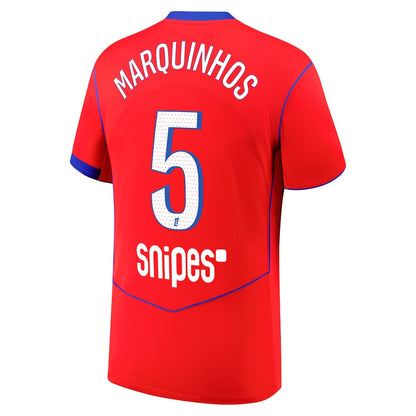 Maillot Third Stadium PSG Nike 25/26 avec flocage Marquinhos 5