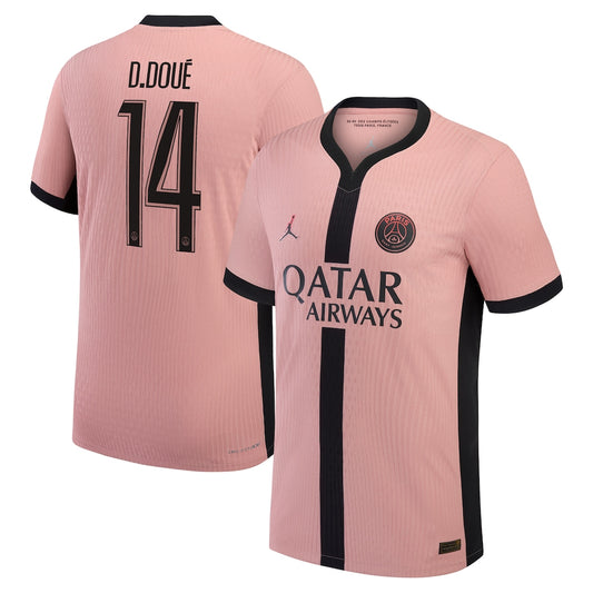 Maillot Third Match PSG Jordan Dri-FIT ADV 24/25 - Flocage Coupe D.Doué 14