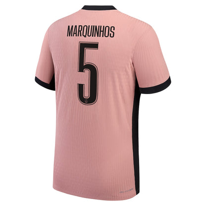Maillot Third Match PSG Jordan Dri-FIT ADV 24/25 - Flocage Coupe Marquinhos 5