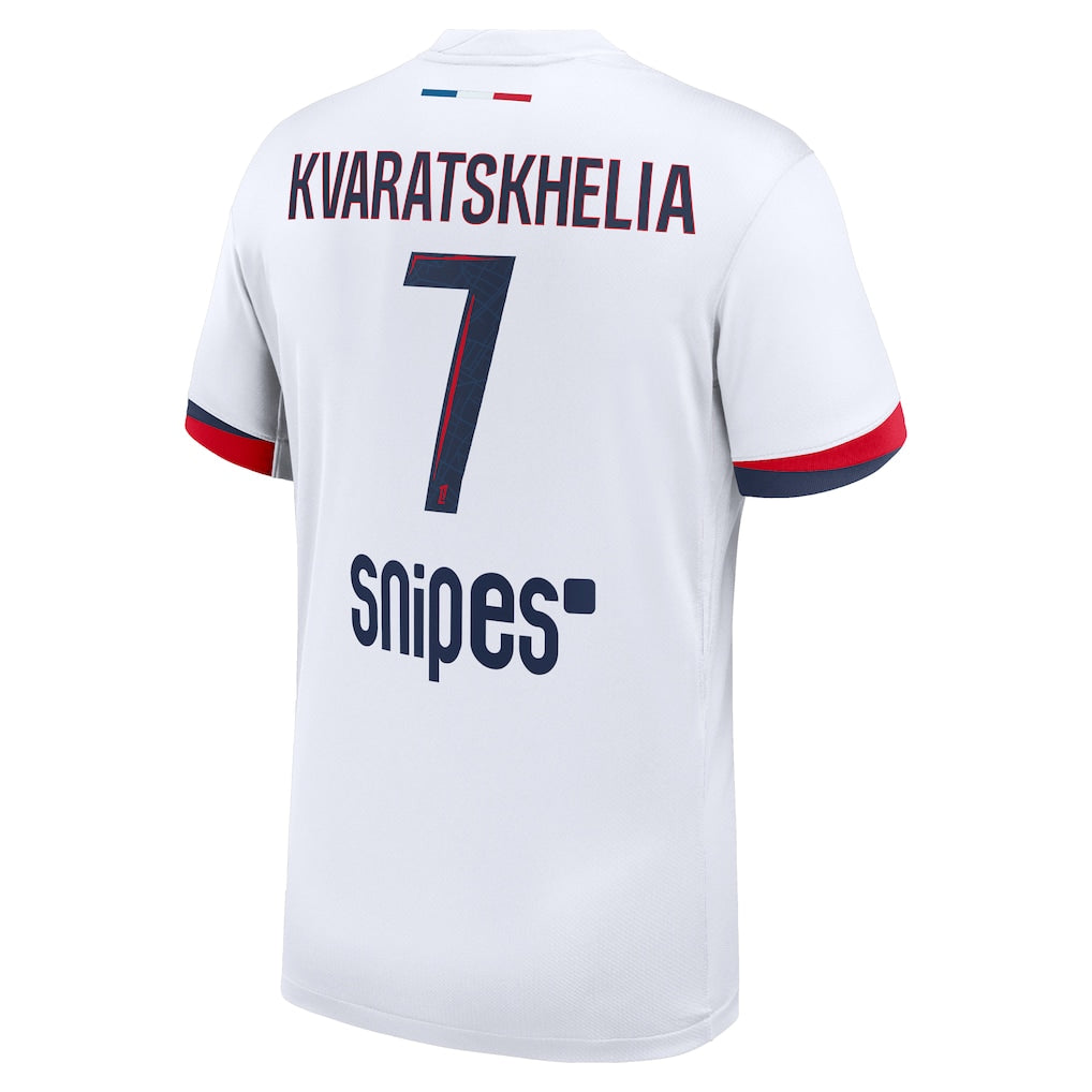 Maillot Extérieur Stadium PSG Nike 25/26 avec flocage Kvaratskhelia 7